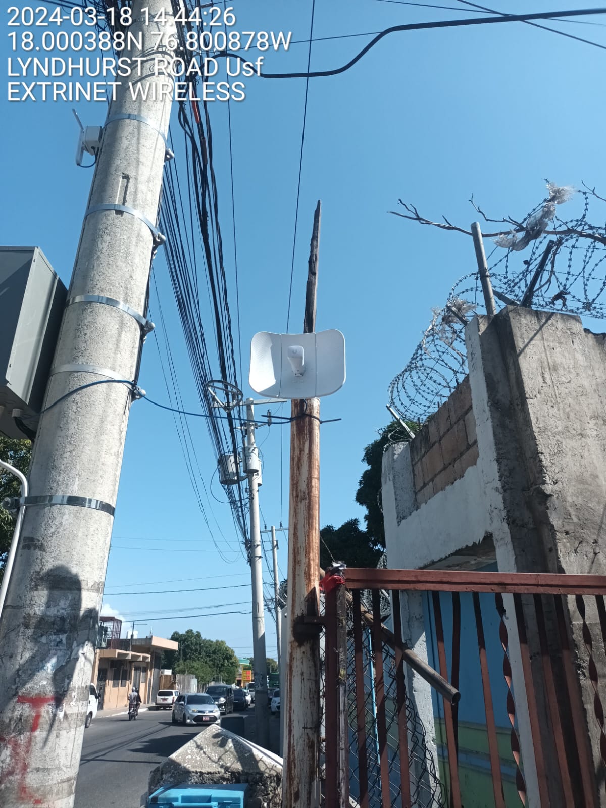 Community Wi-Fi installation at Lyndhurst Road
